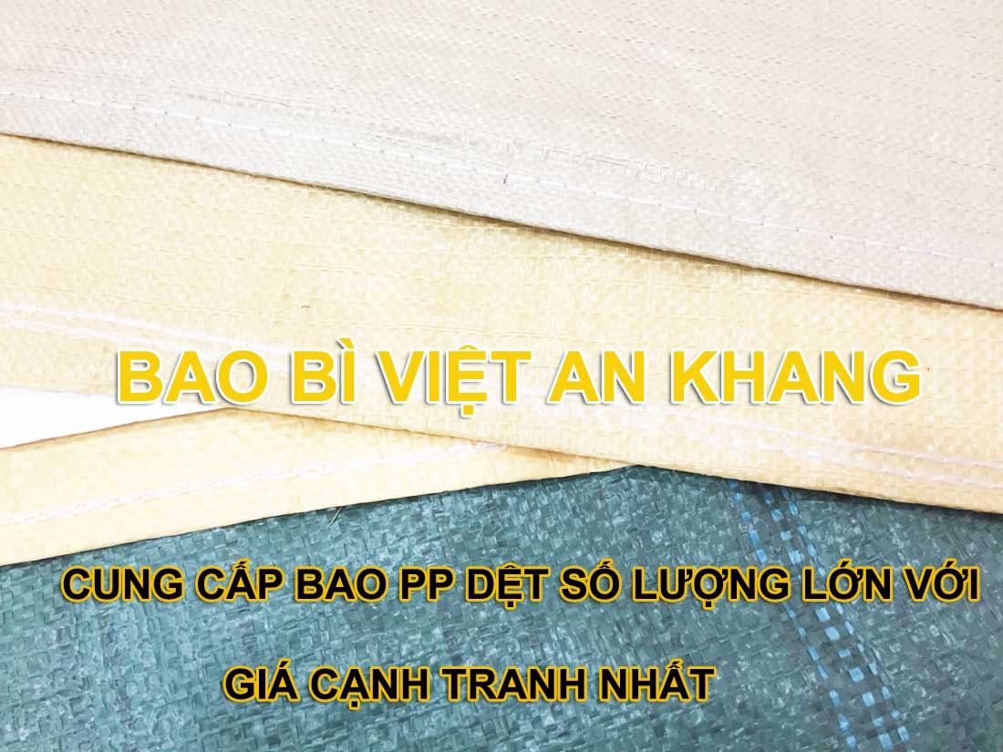 Cung cấp số lượng lớn bao pp dệt với giá cạnh tranh nhất