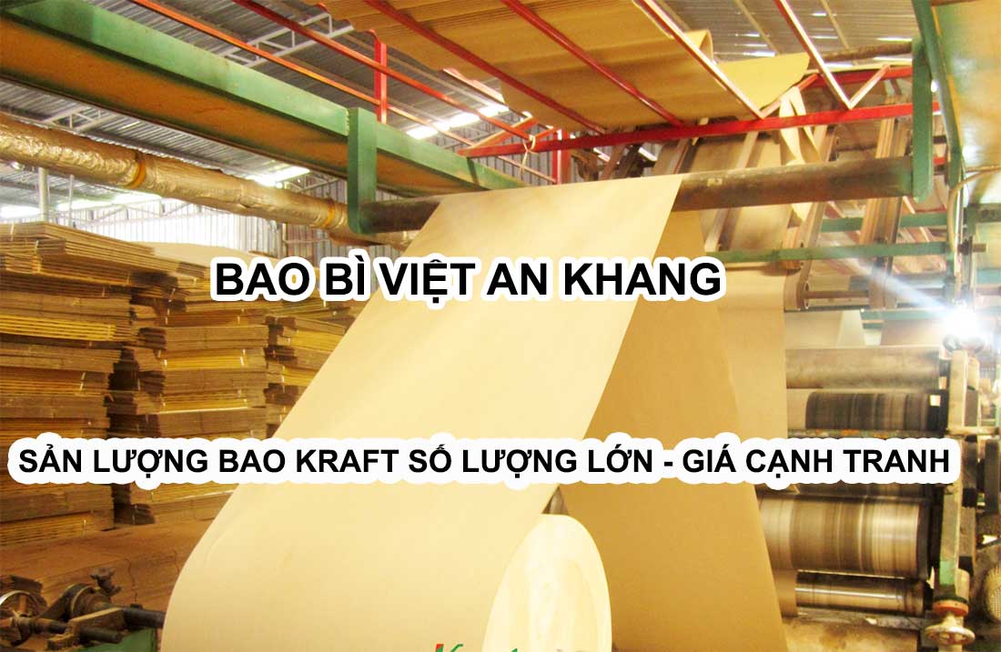 Cung cấp bao giấy kraft số lượng lớn giá cạnh tranh