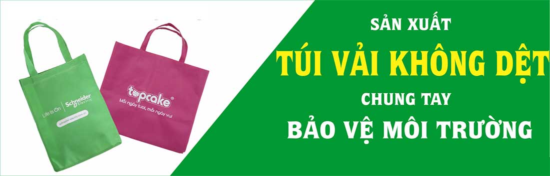 Sử dụng túi vải không dệt góp phần bảo vệ môi trường