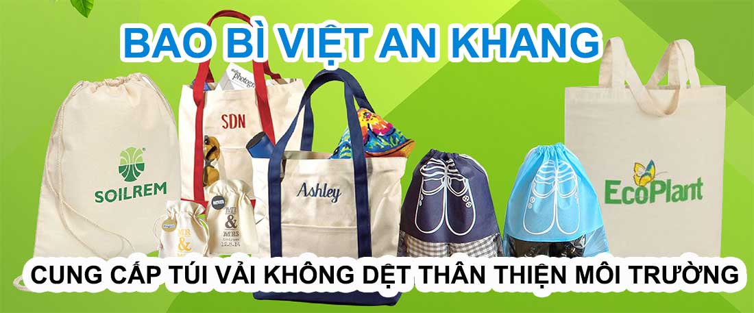 túi vải không dệt thân thiện môi trường