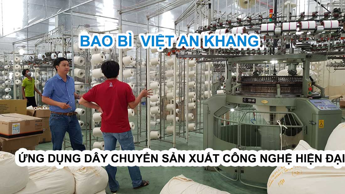 Dây chuyền sản xuất túi vải bố canvas công nghệ hiện đại